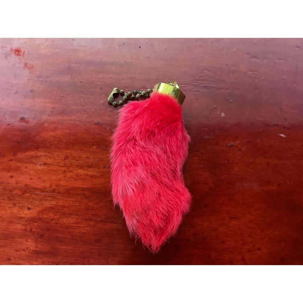 Rabbit's Foot keychain Random Color